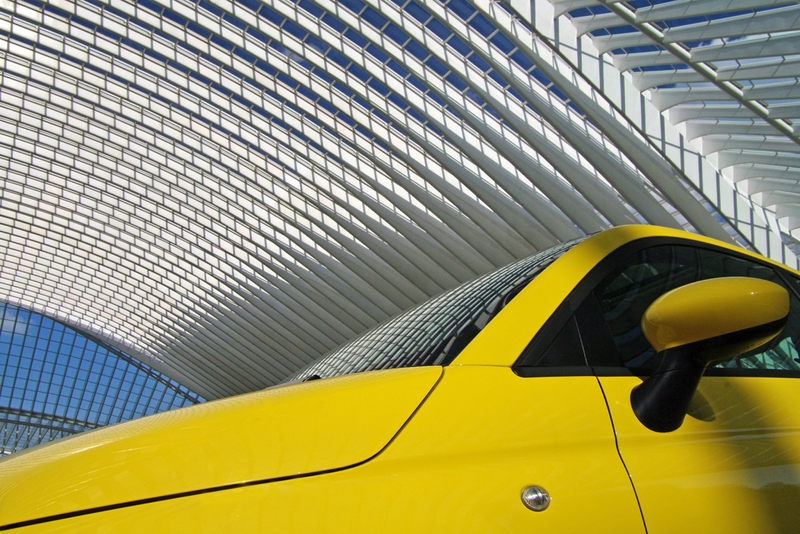 605 - CAR EN GARE - JOOSTEN LUS - belgium.jpg